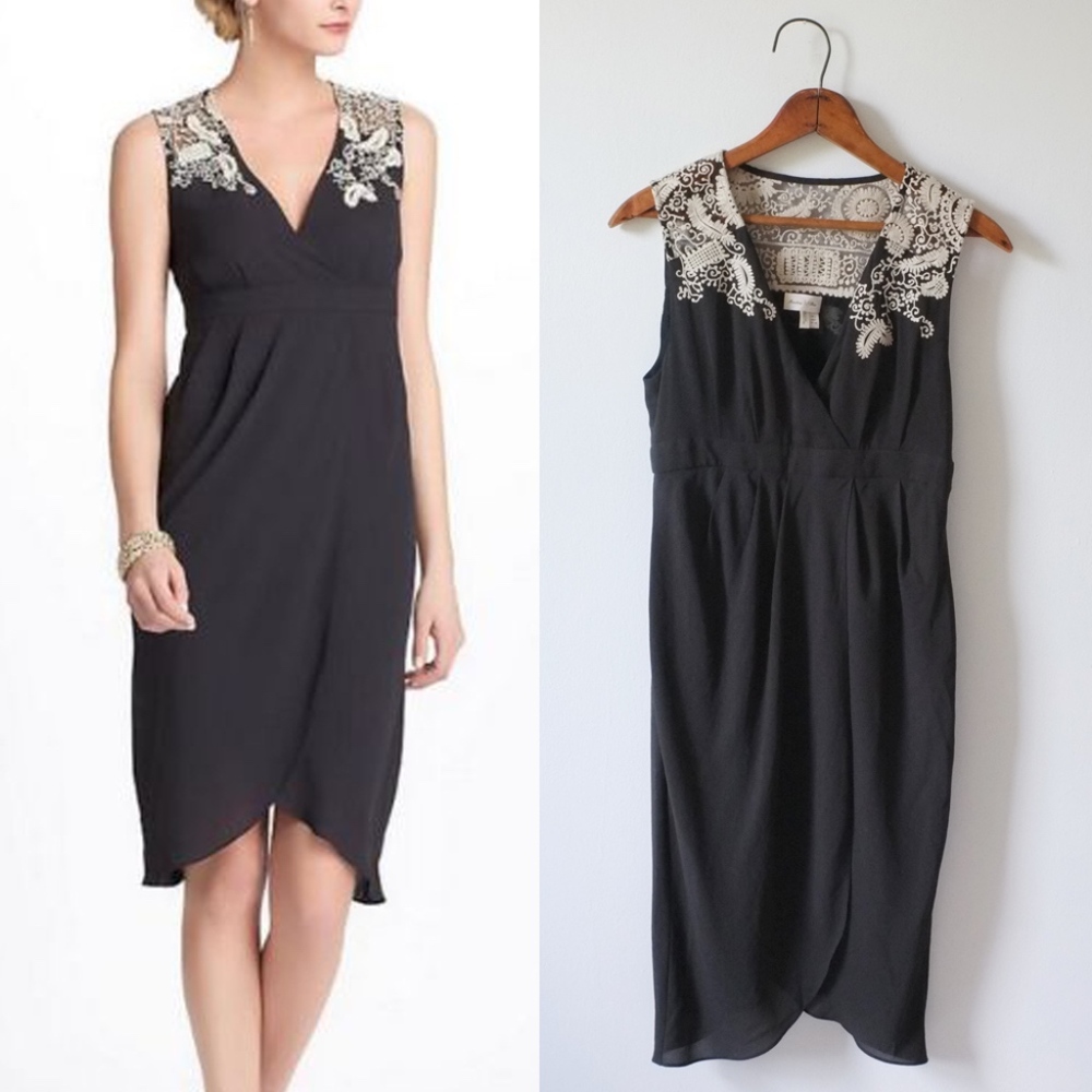 Anthropologie Embroidered Tulip Dress by MeadowRue
